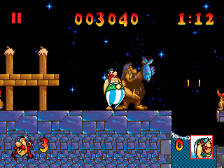 Asterix and the Great Rescue screenshot 5 for Sega Mega Drive